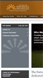 Mobile Screenshot of centerforperformancepsychology.org